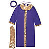 Men's King Melchior Polyester Nativity Costume with Headpiece - One Size Image 2