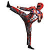 Men's Muscle Red Ranger Costume for Men - Small Image 1