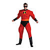 Men's Plus Size Deluxe Muscle Chest Incredibles 2&#8482; Mr. Incredible Costume Image 1