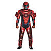 Men's Plus Size Halo Red Spartan Costume - 2XL Image 1