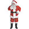 Men's Plus Size Rich Velvet Santa Suit Costume Image 1
