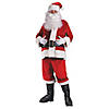 Men's Rich Velvet Santa Suit Costume - Large Image 1