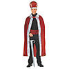 Men's Robe and Crown King Costume Image 1