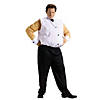 Men's Stripper Costume Fat Look Std Up To 6 Ft, 200 Lbs Image 1