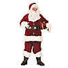 Men's Super Deluxe Santa Clause Suit Costume - One Size Image 1