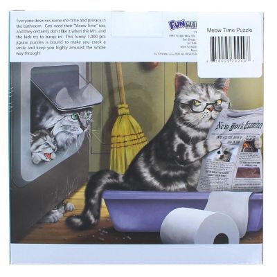 Meow Time 1000 Piece Jigsaw Puzzle Image 1