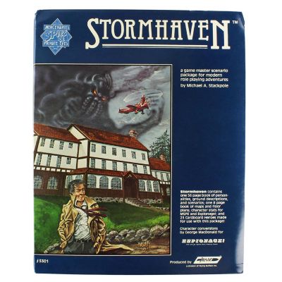 Mercenaries, Spies & Private Eyes: Stormhaven (GM Adventure), Mystery Role Playing Game Module Image 1