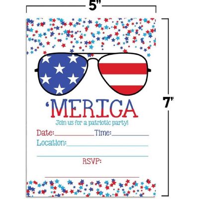 MERICA Invitations 40pc. by AmandaCreation Image 3