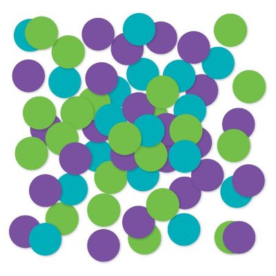 Mermaid Green Aqua Purple, 180-Pack Image 1
