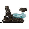 Mermaid Lamp 11.75X7.25X6.75" Image 2