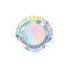 Mermaid Sparkle Party Iridescent Shell-Shaped Paper Dessert Plates - 8 Ct. Image 1