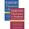 Merriam-Webster For Students Dictionary/Thesaurus Shrink-Wrapped Set, 2 Sets Image 1