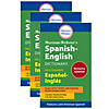 Merriam-Webster Merriam-Webster's Spanish-English Dictionary, Mass Market Paperback, Pack of 3 Image 1
