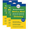 Merriam-Webster Merriam-Webster's Word-for-Word Spanish-English Dictionary, Pack of 3 Image 1