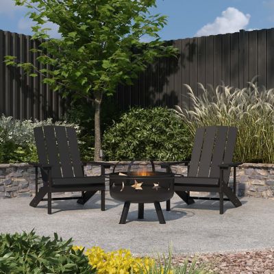 Merrick Lane 2 Slt Gray Adirondacks-Firepit Image 1