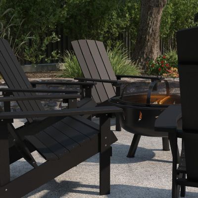 Merrick Lane 4 Slt Gray Adirondacks-Firepit Image 2
