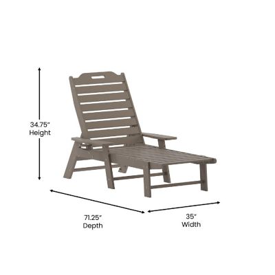 Merrick Lane Brn 3pc Set with Chairs/Table Image 3