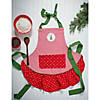 Merry Christmas Ruffle Apron Image 3