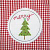 Merry Christmas Ruffle Apron Image 4