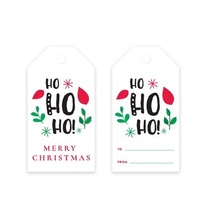 Merry Christmas To/From Gift Tags Image 3