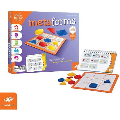 Metaforms - Foxmind Brain Builder Series, Shapes, Logic &amp; Reasoning Puzzles 5+ Image 1