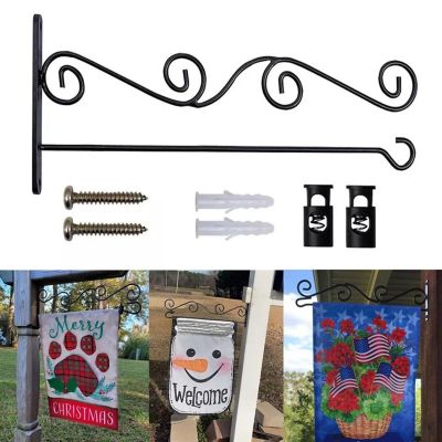 Metal Garden Flag Stand Image 1