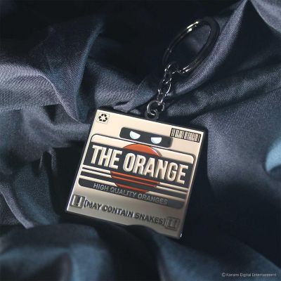 Metal Gear Solid 2 The Orange Cardboard Box Keyring Image 2