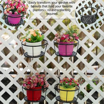 Metal Hanging Plant Holders Image 2