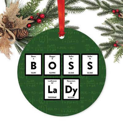Metal Ornament Boss Lady, Science Image 1