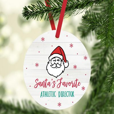 Metal Ornament Favorite Athletic Dir Image 1