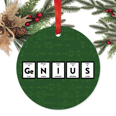 Metal Ornament Genius, Science Image 1
