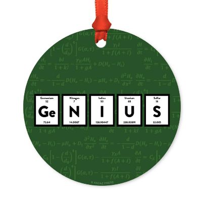 Metal Ornament Genius, Science Image 2