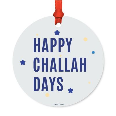 Metal Ornament Happy Challah Days Image 2