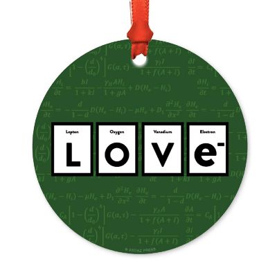 Metal Ornament Love, Science Image 2