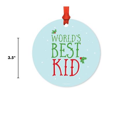 Metal Ornament Mistletoe Best Kid Image 2