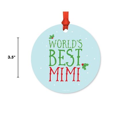 Metal Ornament Mistletoe Best Mimi Image 2