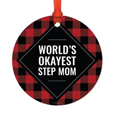 Metal Ornament Okayest Step Mom Image 1