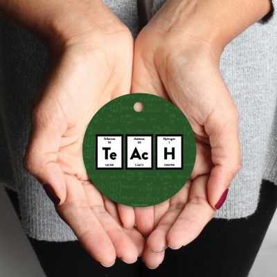 Metal Ornament Teach, Science Image 1