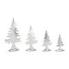 Metal Pine Tree Decor (Set Of 8) 8"H, 10"H, 12.25"H, 16.25"H Metal Image 1