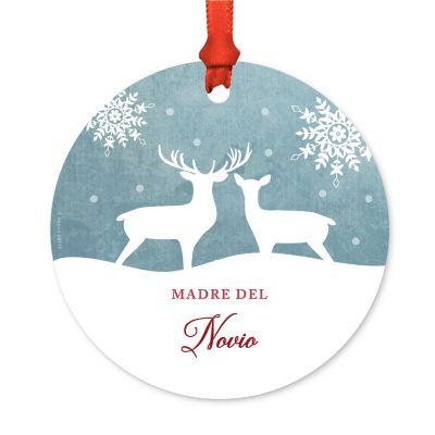 Metal Rustic Madre Novio Ornament Image 2