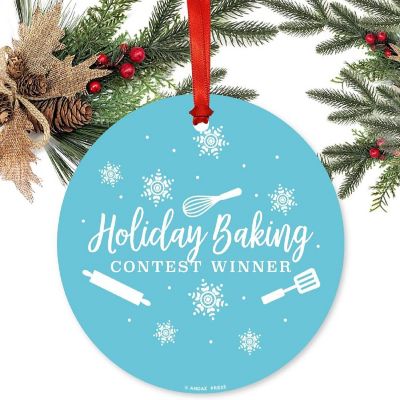 Metal Xmas Ornament Baking Contest Winne Image 1