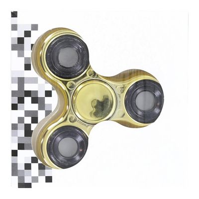 Metallic Fidget Spinner  Gold Image 1