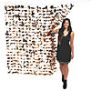 Metallic Gold Flower Backdrop Image 1
