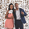 Metallic Gold Flower Backdrop Image 1