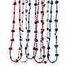 Metallic Patriotic Star Necklaces - 3 Pc. Image 1