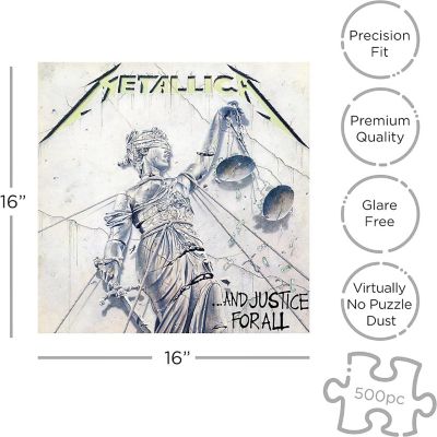 Metallica And Justice For All 500 Piece Jigsaw Puzzle Image 2