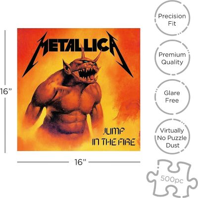 Metallica Jump In The Fire 500 Piece Jigsaw Puzzle Image 1