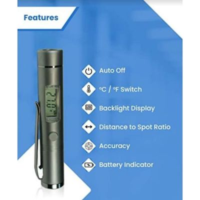 Metris Instruments Mini Infrared Thermometer Digital Compact Model TN002PC Reese's Law (UL) 4200A Image 2