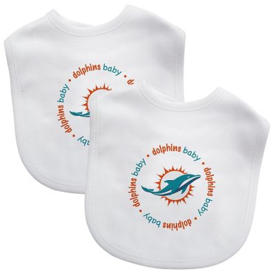 Miami Dolphins - Baby Bibs 2-Pack Image 1