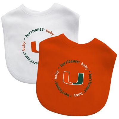 Miami Hurricanes - Baby Bibs 2-Pack Image 1